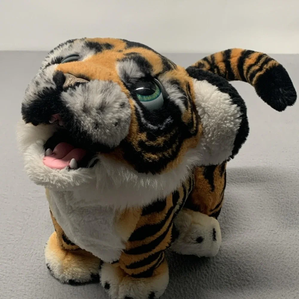 FurREAL Friends ROARING TYLER The Playful TIGER Interactive Plush WORKS GREAT